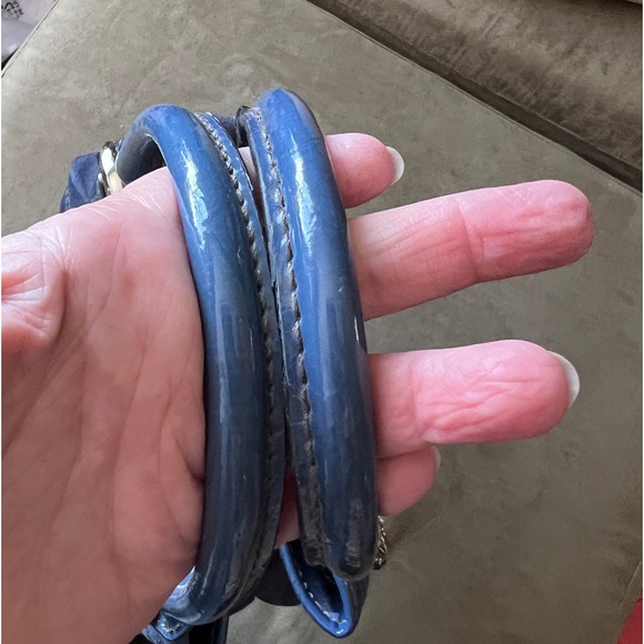 Suede Tignanello handbag - Picture 3 of 14